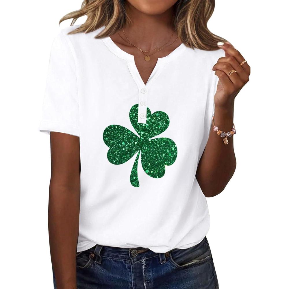 imageZeagoo Womens Summer Tops Casual Short Sleeve V Neck Shirts Business Dressy Work BlousesSp139