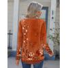 Zeagoo Womens Long Sleeve Tops 2026 V Neck Pleated Shirts Dressy Casual Tunic Blouses Loose Fit Fall Fashion Clothes(Mz867)