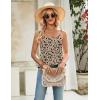 Zeagoo Womens Camisole Tank Tops Summer Adjustable Spaghetti Strap Loose Flowy Sleeveless Shirts Beach Vacation Clothes(Sf154)