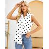 Zeagoo Women’s Sleeveless Button Down Shirts Blouses Solid Casual Basic V Neck Tank Tops for Work S-XXL(Jh592)