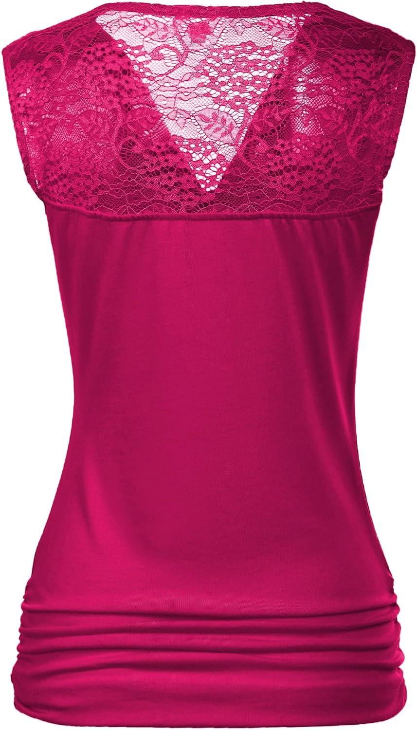 imageZeagoo Tank Top for Women Trendy Going Out Tops Sleeveless Shirts Ruched Business Casual Basic Tunic TopsRose