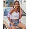 Zeagoo Hawaiian Shirts for Women Tropical Floral Button Down Short Sleeve Blouses Summer Beach Shirt Vacation Tops(A-pink Tropical)