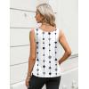 Zeagoo Silk Satin Tank Tops for Women Scoop Neck Sleeveless Camisole Tops 2026 Summer Basic Blouses(Jh599)