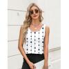 Zeagoo Silk Satin Tank Tops for Women Scoop Neck Sleeveless Camisole Tops 2026 Summer Basic Blouses(Jh599)