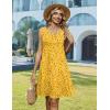 Zeagoo Summer Dresses for Women 2026 Sleeveless Casual Floral Tshirt Sundress with Pockets Loose Tank Beach Dress(Xh528)