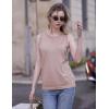 Zeagoo Women’s Sleeveless Tank Tops 2026 Summer Crew Neck Ribbed Knit Sweater Top Business Casual Work Shirts(Khaki)