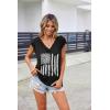 Zeagoo Women’s Summer Casual V Neck Cap Sleeve Tank Tops Guipure Lace Shirt Blouse(Kt187)