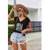 Zeagoo Women’s Summer Casual V Neck Cap Sleeve Tank Tops Guipure Lace Shirt Blouse(Kt187)