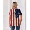 Zeagoo Womens Summer Tops V Neck Short Sleeve Shirts Dressy Casual Blouse Spring Vacation Tshirts Clothes(Gq38)