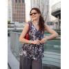Zeagoo Womens Tops 2026 Flowy Peplum Summer V Neck Babydoll Tank Top Casual Beach Vacation Clothes(Cx273)