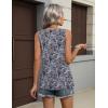 Zeagoo Womens Tops 2026 Flowy Peplum Summer V Neck Babydoll Tank Top Casual Beach Vacation Clothes(Mz473)