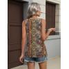 Zeagoo Womens Tops 2026 Flowy Peplum Summer V Neck Babydoll Tank Top Casual Beach Vacation Clothes(Mz721)