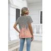 Zeagoo Womens Tops Summer Casual Short Sleeve Tshirts Business Basic Spring V-Neck Shirts Outfits S-3XL(Zz-jb44)