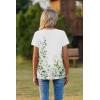 Zeagoo Womens Tops Summer Casual Short Sleeve Tshirts Business Basic Spring V-Neck Shirts Outfits S-3XL(Zz-wf135)