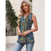 Zeagoo Womens V Neck Tank Tops 2026 Summer Tops Casual Sleeveless Shirts Loose Fit Dressy Business Work Clothes(B-mz779)
