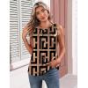 Zeagoo Work Shirts for Women Elegant Business Casual Silk Satin Tank Tops 2026 Summer Basic Sleeveless Blouses