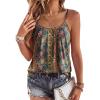 Zeagoo Black Camisole Women 2026 Summer Beach Vacation Clothes Loose Fit Babydoll Cute Tops for Women