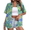 Paisley Cashew Green