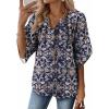 Navy Floral Mz869