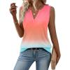 Zeagoo Womens V Neck Tank Tops 2026 Summer Tops Casual Sleeveless Shirts Loose Fit Dressy Business Work Clothes(Jb218)