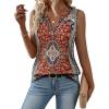 Zeagoo Womens V Neck Tank Tops 2026 Summer Tops Casual Sleeveless Shirts Loose Fit Dressy Business Work Clothes(Mz870)