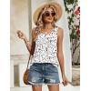 Zeagoo Tank Top for Women 2026 Summer Loose Fit Sleeveless Pleated Flowy Floral Tunic Dressy Blouse(A – Sf224)