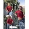 Zeagoo Womens Mesh T Shirts Short Sleeve Casual Tops Hollow Out Pullover Shirts Crewneck Sexy Fishnet Crop Tee S-XXL