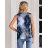 Zeagoo Women’s Silk Satin Tank Tops V Neck Casual Camisoles Sleeveless Business Work Blouses Dressy Summer Shirts(P-cx297)