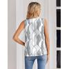 Zeagoo Women’s Silk Satin Tank Tops V Neck Casual Camisoles Sleeveless Business Work Blouses Dressy Summer Shirts(P-jh611)