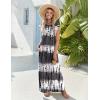 Zeagoo Summer Dresses for Women 2026 Long Maxi Sundresses Loose Split Wrinkle-Free Beach Travel Vacation Clothes(Zr231)