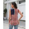 Zeagoo Tank Top for Women V Neck Loose Fit Sleeveless Summer Tops Business Casual Outfits Dressy Blouses Shirts(Gq38)
