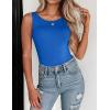 Zeagoo Womens Double Lined Crew Neck Tank Tops Cute Summer Sleeveless Workout Tops Basic Going Out Clothes 2026(Royal Blue)