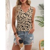 Zeagoo Womens Tank Tops 2026 Summer Sleeveless Loose Fit Tops V Neck Pleated Trendy Fashion Business Casual Shirts(Sf154 Floral)