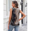 Zeagoo Silk Satin Tank Tops for Women V Neck Business Work Blouses Summer Dressy Casual Sleeveless Shirts(Cx278)