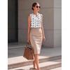 Zeagoo Silk Satin Tank Tops for Women V Neck Business Work Blouses Summer Dressy Casual Sleeveless Shirts(Jh599)