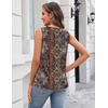 Zeagoo Silk Satin Tank Tops for Women V Neck Business Work Blouses Summer Dressy Casual Sleeveless Shirts(Mz721)