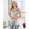 Zeagoo Tank Tops for Women 2026 Summer Top Henley Shirts Dressy Casual Loose Fit V-Neck Button Down Sleeveless Tshirt Blouse(Sf311)