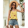 Zeagoo Womens Camisole Tank Tops Summer Adjustable Spaghetti Strap Loose Flowy Sleeveless Shirts Beach Vacation Clothes(Bf351)