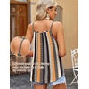 Zeagoo Womens Tank Tops Sleeveless Spaghetti Strap Halter Top Flowy Summer Beach Outfits 2026(S-black Khaki)