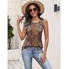 Zeagoo Womens Tank Tops Summer Sleeveless Tops Crew Neck Button Henley Shirts Loose Dress Casual 2026 Clothes