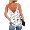 Zeagoo Womens V Neck Camisole Tank Top Strap Sleeveless T Shirt Casual Loose Vest Blouse – S-XXL(Sf224)