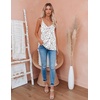 Zeagoo Womens V Neck Camisole Tank Top Strap Sleeveless T Shirt Casual Loose Vest Blouse – S-XXL(Sf224)
