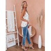 Zeagoo Womens V Neck Camisole Tank Top Strap Sleeveless T Shirt Casual Loose Vest Blouse – S-XXL(Sf224)