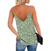 Zeagoo Womens V Neck Camisole Tank Top Strap Sleeveless T Shirt Casual Loose Vest Blouse – S-XXL(Xh534)
