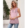 Zeagoo Womens V Neck Tank Tops 2026 Summer Tops Casual Sleeveless Shirts Loose Fit Dressy Business Work Clothes(Sf190)