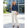 Zeagoo Women’s Wrinkle Free Button Down Shirts Long Sleeve Dress Shirts Collared Business Casual Blouses Tops XS-3XL(Navy Blue)