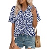 Deep Blue Floral