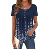 Sf119- Navy Blue Flowers