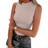 A-tw541 Stripe Brown White