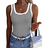 A - Stripe Black White